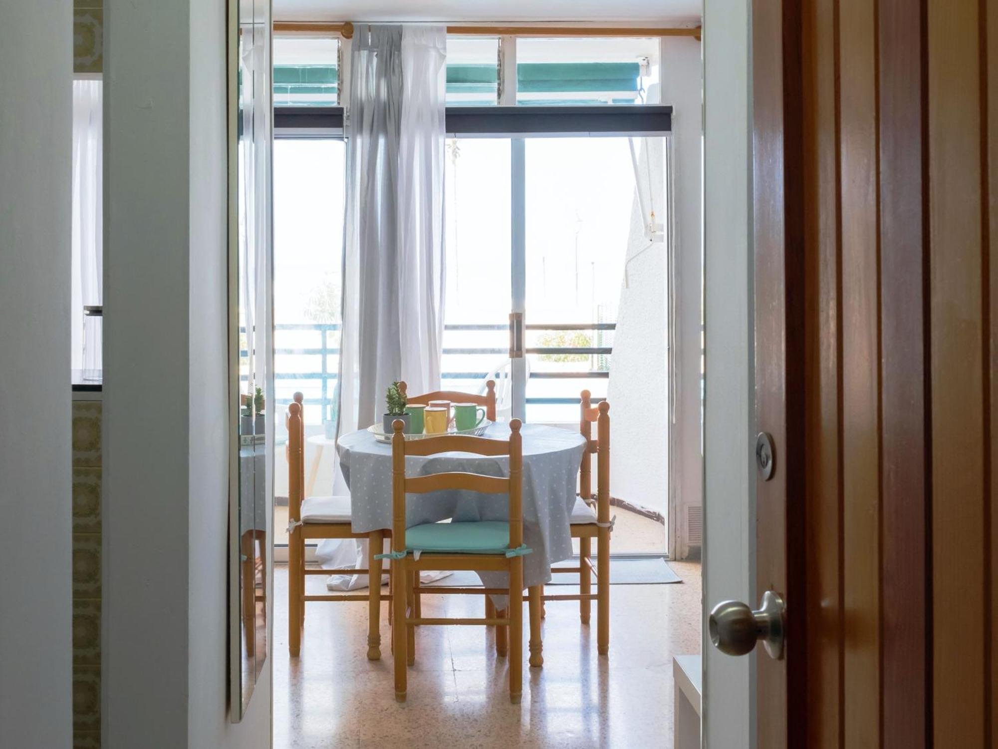 Live Punta Columbus Pool & Beach Front Punta Del Hidalgo Bagian luar foto