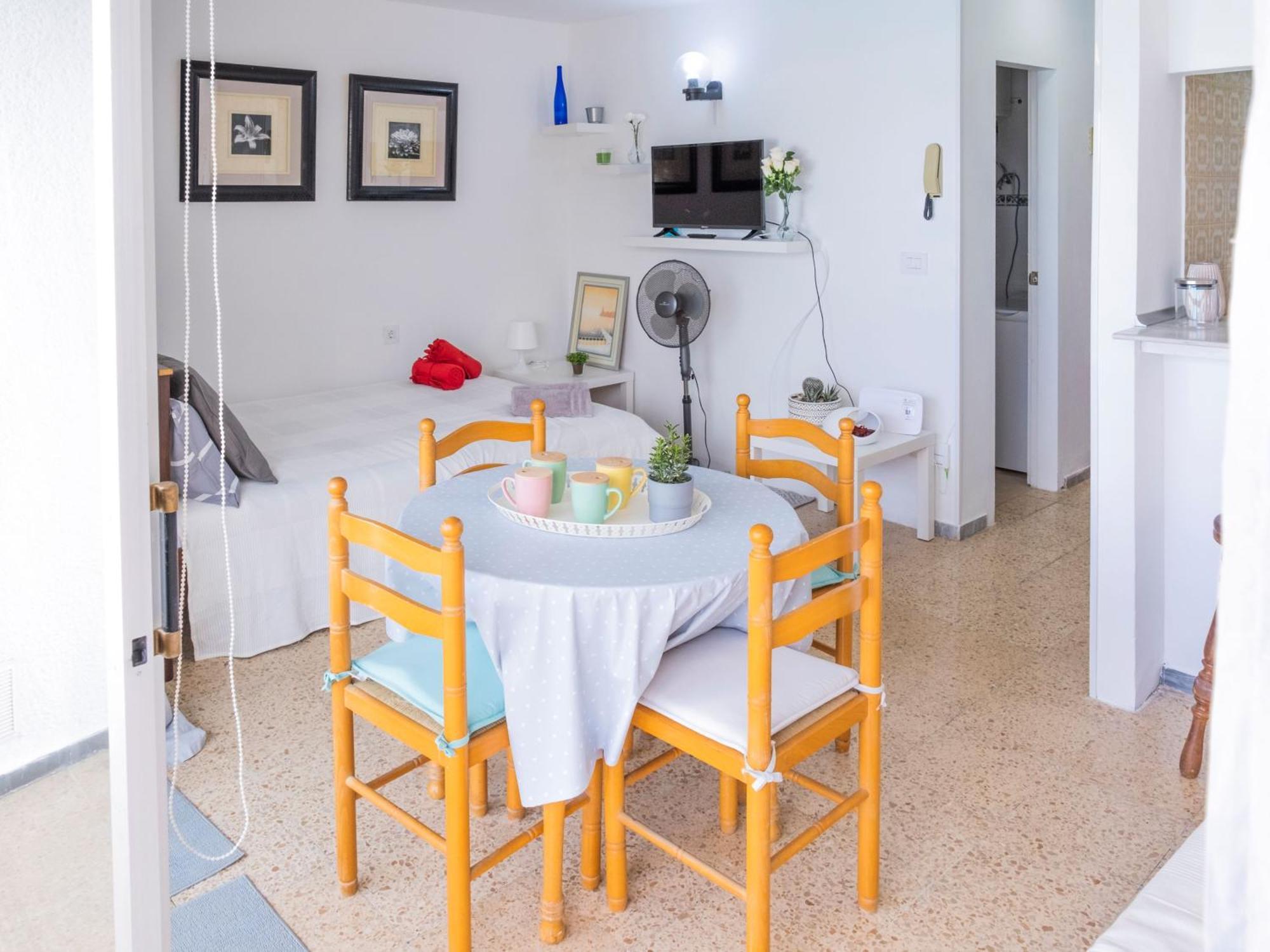 Live Punta Columbus Pool & Beach Front Punta Del Hidalgo Bagian luar foto